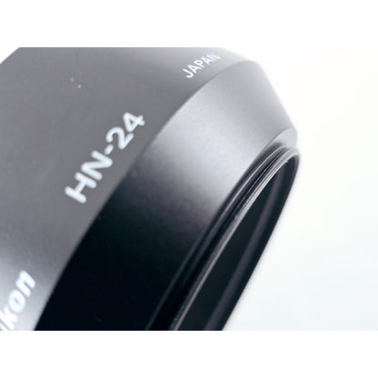 [Pre-owned] Nikon Metal Lens Hood HN-24 for 100-300mm F5.6 Series E — Unused — Japan #2965