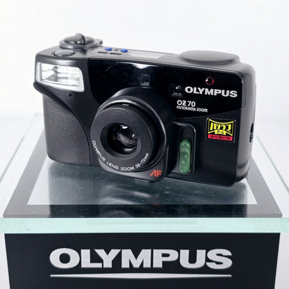 [Pre-owned] Olympus OZ 70 Panorama Zoom 38-70mm Point & Shoot Film Camera — Near Mint — Japan #5485