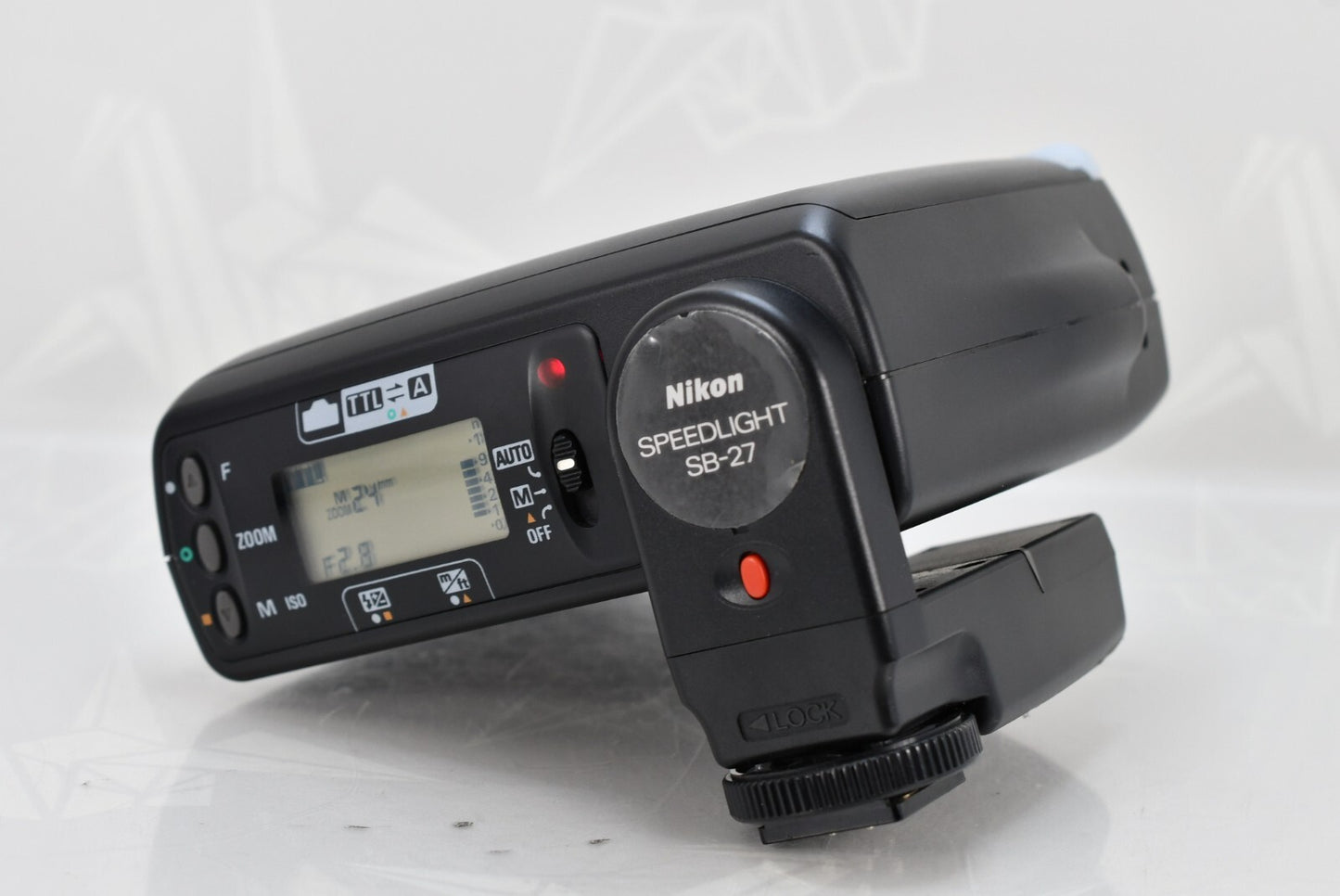 Tested🌸[MINT] Nikon Genuine Speedlight SB-27 Shoe Mount Flash w/Case From Japan