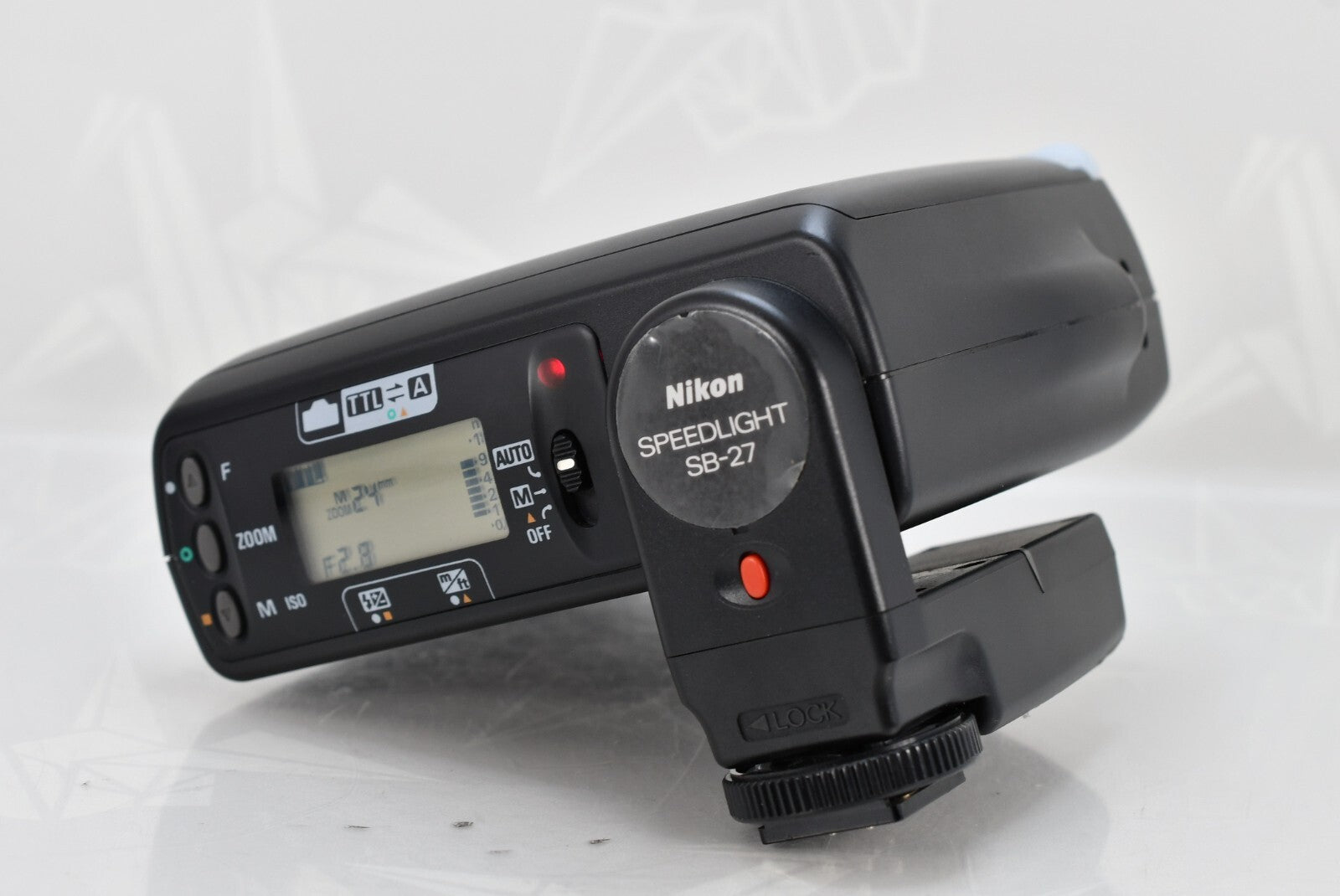 Tested🌸[MINT] Nikon Genuine Speedlight SB-27 Shoe Mount Flash w/Case From Japan