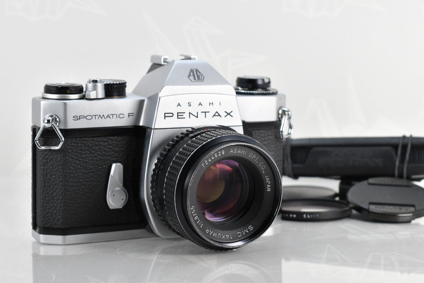 Read🌸[Excellent] Pentax Spotmatic F SPF 35mm Film Camera 55mm F1.8 Lens Japan
