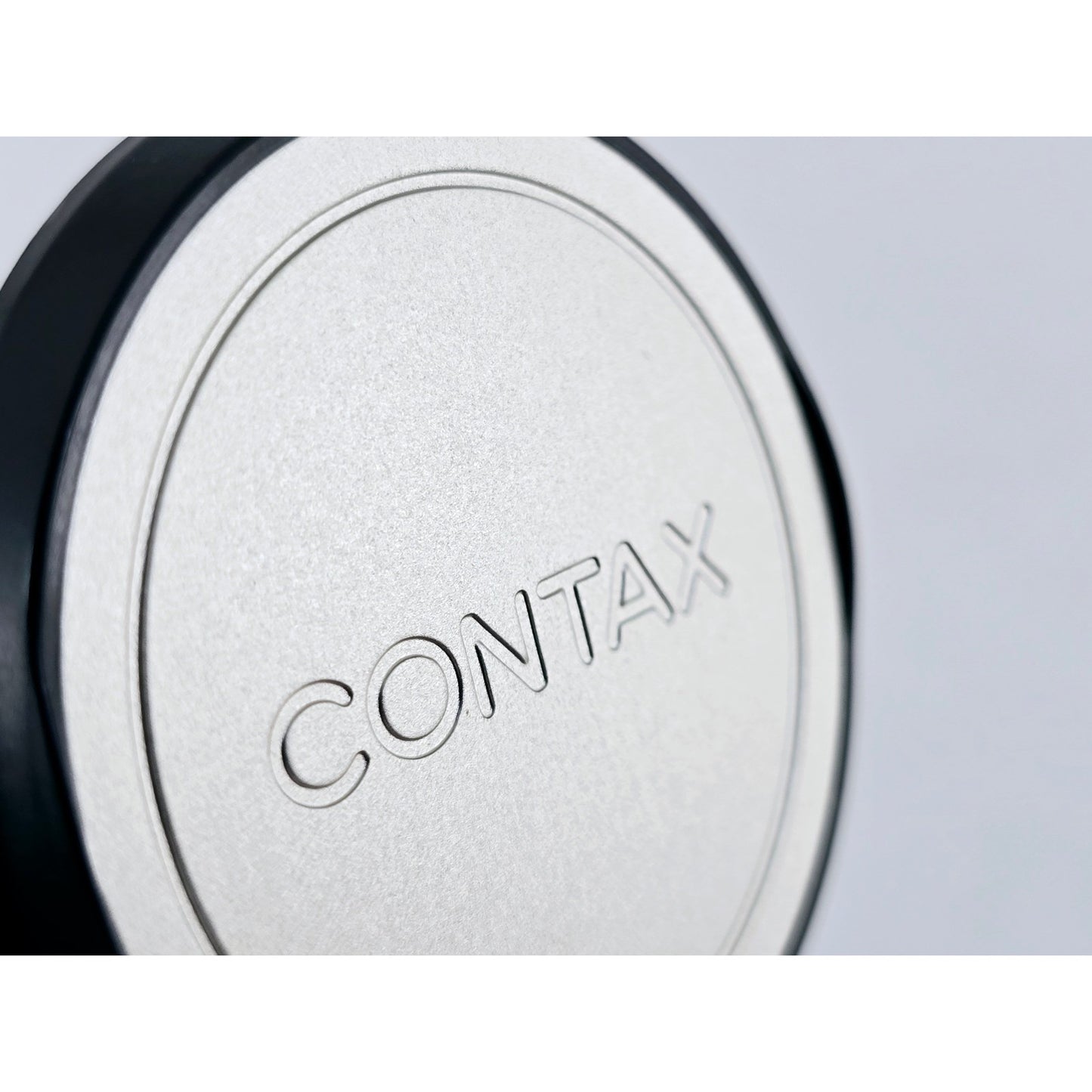 [Pre-owned] Contax GK-B Body Cap & GK-41 46mm Front Lens Cap for G1 G2 — Top MINT — Japan #4180