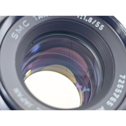 [Pre-owned] Pentax SMC Takumar 55mm F1.8 Standard MF Lens M42 Mount — Near MINT — Japan #4757