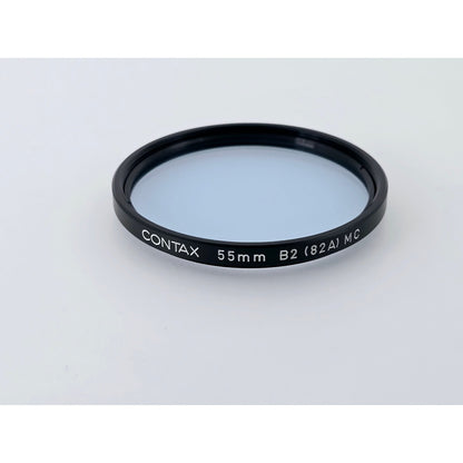 [Pre-owned] Contax 55mm B2 (82A) MC Genuine Lens Filter — Near MINT — Japan #4878