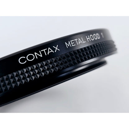 [Pre-owned] Contax Metal Hood 1 with 55/86 Adapter Ring (Genuine) — MINT — Japan #3569