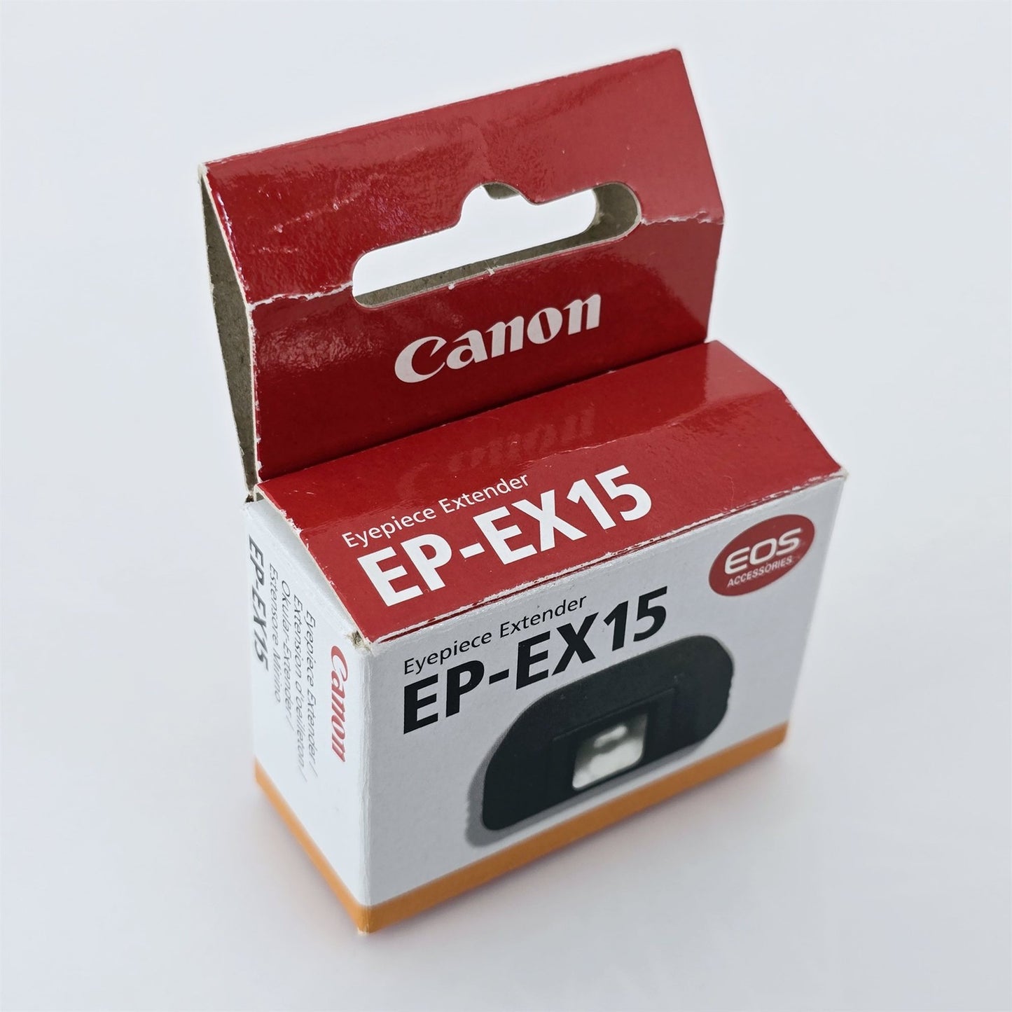 [Pre-owned] Canon EP-EX15 Viewfinder Eyepiece Extender for EOS SLR — Near Mint — Japan #5424