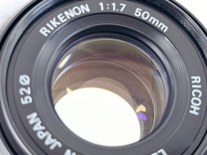 New Seal🌸[Near MINT] Ricoh XR 7 SLR 35mm Film Camera Rikenon 50mm F1.7 Japan