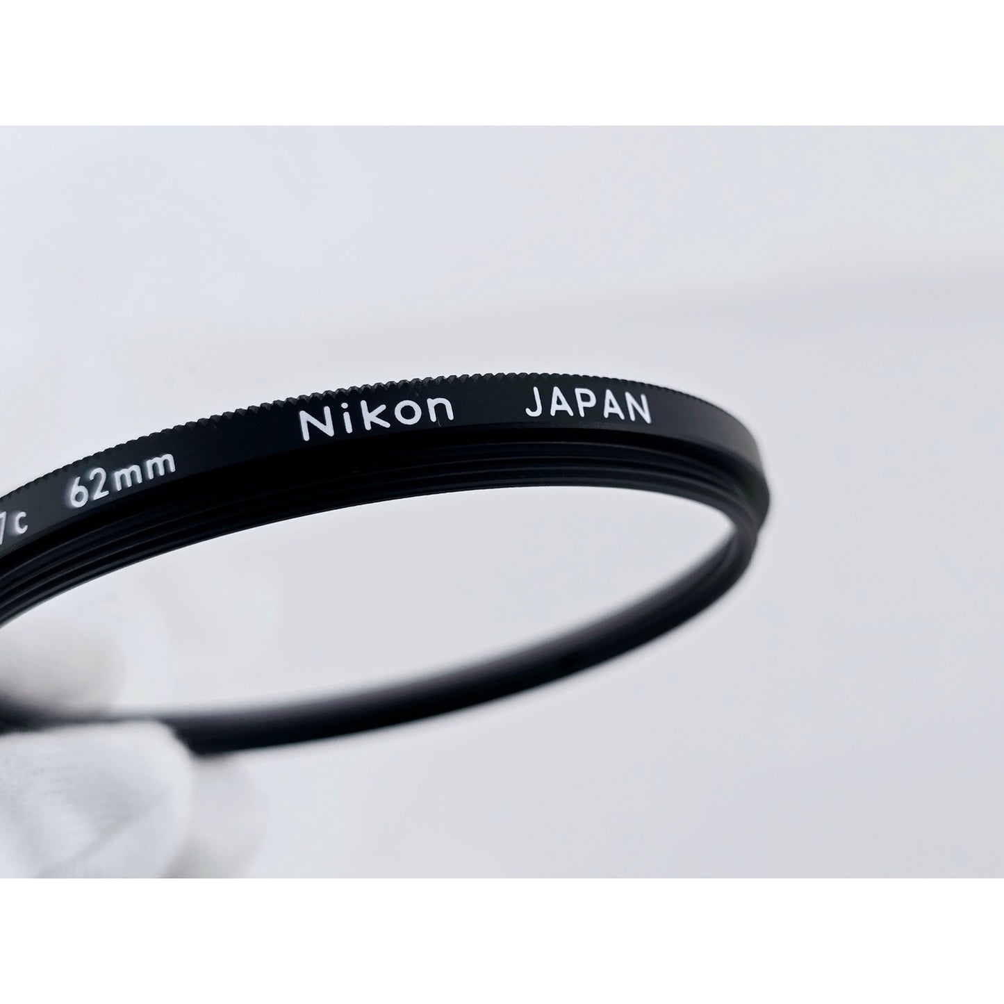 [Pre-owned] Nikon L37c 62mm UV Lens Filter (Set of 2) — Near MINT — Japan #4138